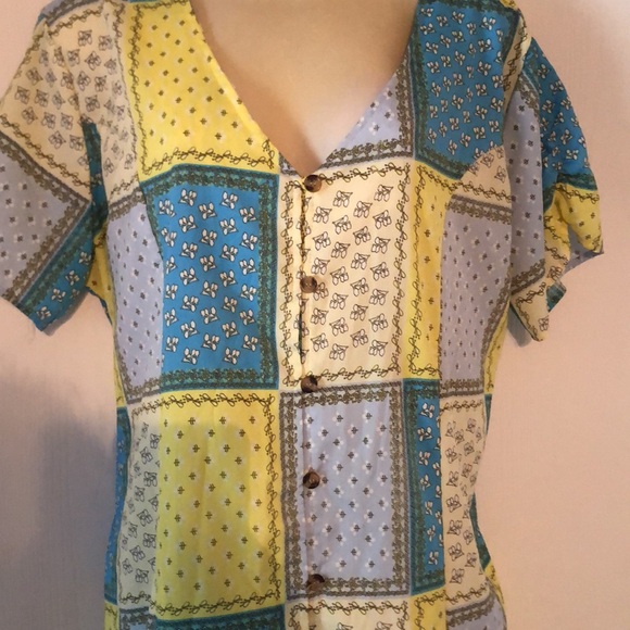 Woman’s MPH collection abstract MPH colorful dress - Picture 1 of 14